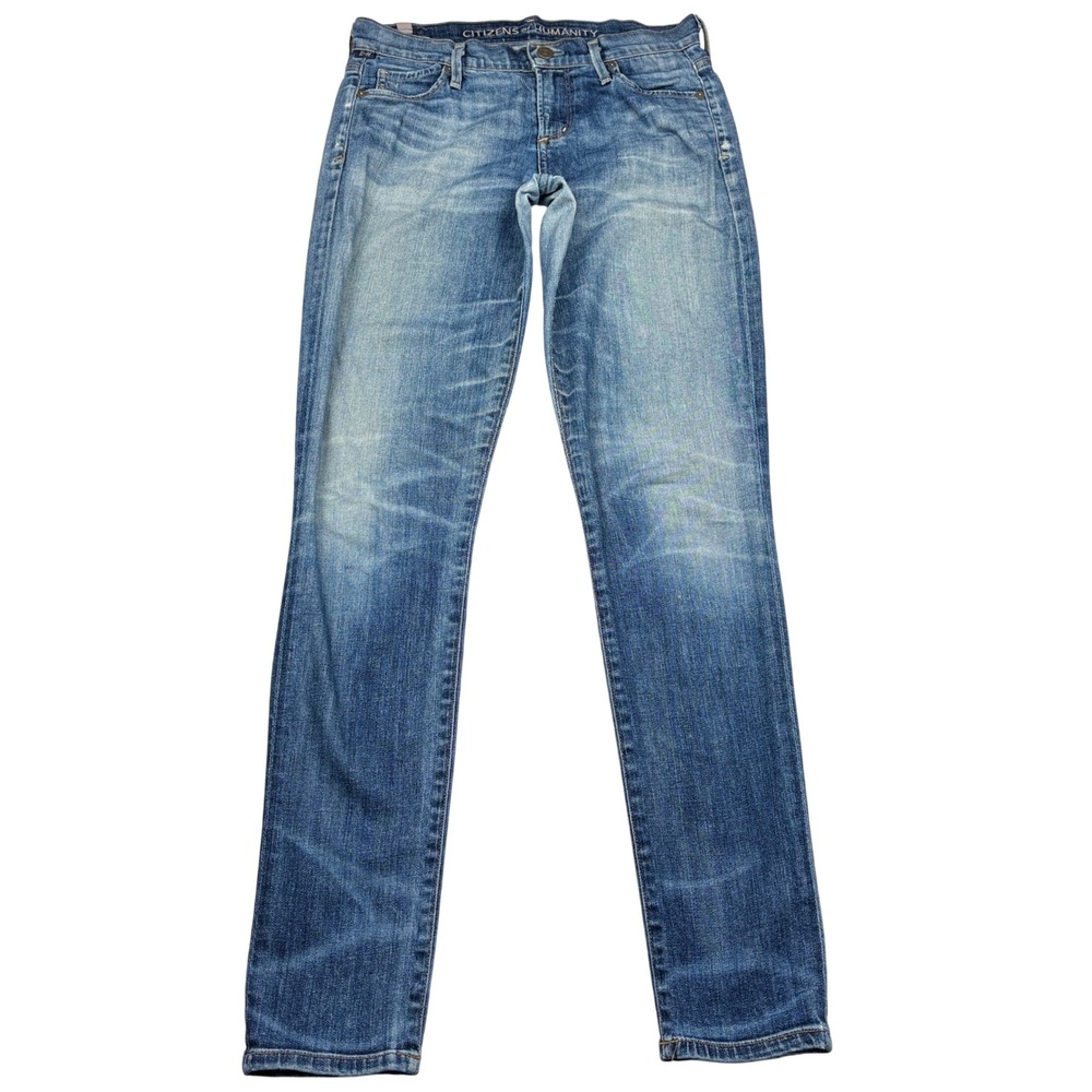 Citizens of Humanity Womens 25 Avedon Ultra Skinny Blue Denim Jeans 1300G-372